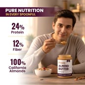 3 - Pintola All Natural Almond Butter,  Crunchy  0.2 kg 