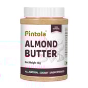 1 - Pintola All Natural Almond Butter, Creamy 1 kg