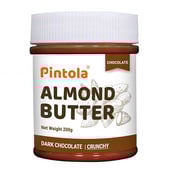 1 - Pintola Dark Chocolate Almond Butter,  Crunchy  0.200 kg 