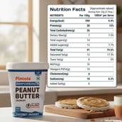 3 - Pintola Coconut Jaggery Performance Series Peanut Butter, 1 kg Crunchy