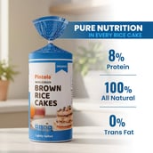 2 - Pintola Wholegrain Brown Rice Cakes,  Lightly Salted  130 g 