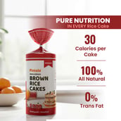 2 - Pintola Wholegrain Brown Rice Cakes,  Multigrain (Pack of 4)  125 g 