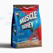 Gibbon Nutrition Muscle Whey,  2.2 lb  Real Chocolate 