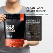 6 - AS-IT-IS Nutrition BCAA,  0.55 lb  62 Servings  Unflavoured 