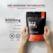 6 - AS-IT-IS Nutrition L Glutamine,  0.55 lb  Unflavoured 