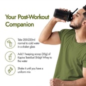 4 - Kapiva Him Foods Testofuel Shilajit Whey Protein, 2 lb Cookies & Cream