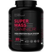 1 - Physic Nutrition Super Mass Gainer,  6.6 lb  Strawberry 