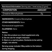 3 - Physic Nutrition Micronized Creatine Monohydrate,  Unflavoured  0.55 lb 
