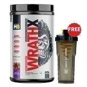 MuscleBlaze Pre Workout WrathX,  1.19 lb  Natty Berries 
