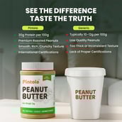 4 - Pintola All Natural Peanut Butter,  0.350 kg  Crunchy 