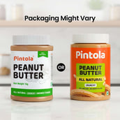 8 - Pintola All Natural Peanut Butter,  1 kg  Crunchy 