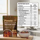 5 - Pintola High Protein Oats,  400 g  Dark Chocolate 