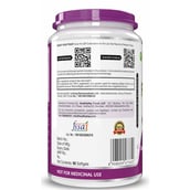 3 - HealthyHey Nutrition Omega 3 Flaxseed Oil with Vitamin E,  90 softgels 