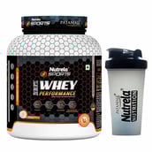 1 - Nutrela Sports Patanjali 100% Whey Performance,  4.4 lb  Chocolate Irish with Shaker 