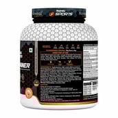 4 - Nutrela Sports Patanjali Mass Gainer,  4.4 lb  French Vanilla with Shaker 