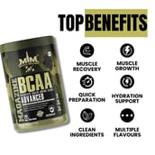 5 - Muscle Military BCAA Advanced,  0.86 lb  30 Servings  Blue Raspberry 