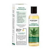 2 - Goodcare Cold Pressed Castor Oil, 200 ml for All Hair Types
