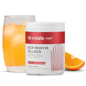 1 - HealthKart HK Vitals Hair Nourish Collagen, 250 g Orange