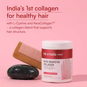 3 - HealthKart HK Vitals Hair Nourish Collagen, 250 g Orange