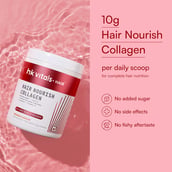 8 - HealthKart HK Vitals Hair Nourish Collagen, 250 g Orange