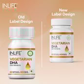6 - INLIFE Vegetarian DHA,  60 veggie capsule(s) 