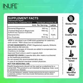 6 - INLIFE Magnesium Glycinate with Zinc Picolinate,  Unflavoured  120 capsules 