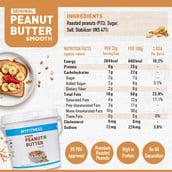 2 - Myfitness by brnd.me Original Peanut Butter,  2.5 kg  Smooth 