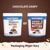 2 - Myfitness by brnd.me Chocolate Peanut Butter,  1.2 kg  Crispy 