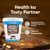 4 - Myfitness by brnd.me Dark Chocolate Peanut Butter, 0.510 kg Crunchy