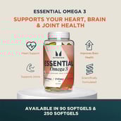 4 - Myprotein Essential Omega-3,  90 softgels 