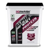 1 - Getmymettle Alpha Whey Protein, 8.8 lb Belgian Chocolate