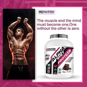 8 - Getmymettle Alpha Whey Protein, 2.2 lb Kesar Pista Delight
