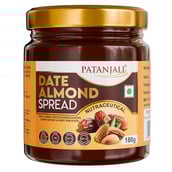 1 - Patanjali Date Almond Spread,  Unflavoured  180 g 