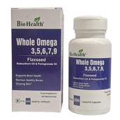 1 - Bio Health Whole Omega 3 5 6 7 9,  60 capsules 
