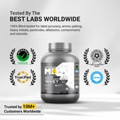 4 - MuscleBlaze Biozyme Performance Whey,  4.4 lb  Triple Chocolate