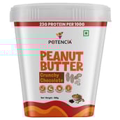1 - Potencia Peanut Butter,  500 g  Crunchy Chocolate 