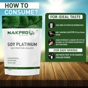 4 - Nakpro Vegan Platinum Soy Protein Isolate,  2.2 lb  Vanilla 
