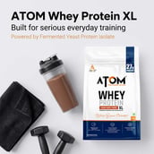 6 - AS-IT-IS Nutrition ATOM Whey Protein XL, 2.2 lb Choco Hazel Fusion