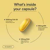 5 - HealthKart HK Vitals Omega 3 1000mg with 180mg EPA and 120mg DHA,  90 capsules