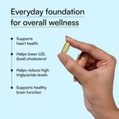 6 - HealthKart HK Vitals Fish Oil 1000mg with 180mg EPA and 120mg DHA,  90 capsules