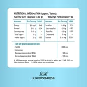 11 - HealthKart HK Vitals Fish Oil 1000mg with 180mg EPA and 120mg DHA,  90 capsules