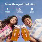 20 - Gritzo Supercharge, Hydration Drink Mix,  15 Piece(s)/Pack  Natural Orange