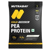 1 - Nutrabay Gold Pea Protein, 0.09 lb French Vanilla (Single Serve)