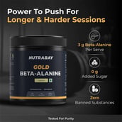 3 - Nutrabay Gold Beta Alanine,  Lemon  0.26 lb 