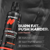 4 - Nutrabay Pro Liquid L-Carnitine + Vitamin B5,  450 ml  Orange 