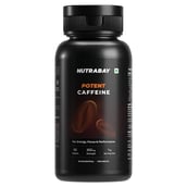 1 - Nutrabay Pro Potent Caffeine,  60 tablet(s)  Unflavoured 