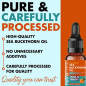 2 - NutraMarck Pure & Natural Cold Pressed Sea Buckthorn Oil,  30 ml 