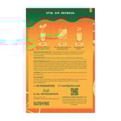 1 - Gritzo Supercharge, Hydration Drink Mix,  15 Piece(s)/Pack  Orange Rush Flavour