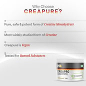 10-(4 - MuscleBlaze CreaPRO Creatine with Creapure® Powder from Germany,  Unflavoured  0.22 lb