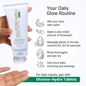 3 - Glutone Hydra Face Wash, 100 ml for Glow and Hydration
